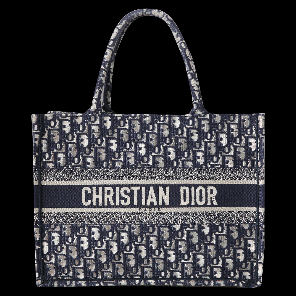 CHRISTIAN DIOR(USED)크리스찬디올 오블리크 북토트 미디움 백
